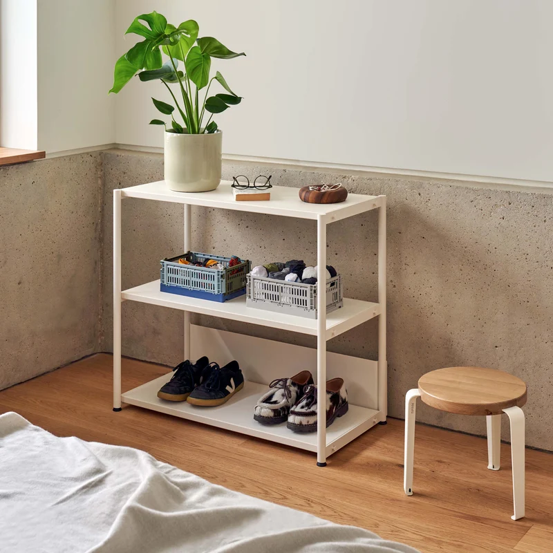 Etagère UNIT - H75 à 85 x L84cm - acier thermolaqué