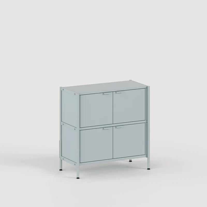 Etagère UNIT - H75 à 85 x L84cm - acier thermolaqué