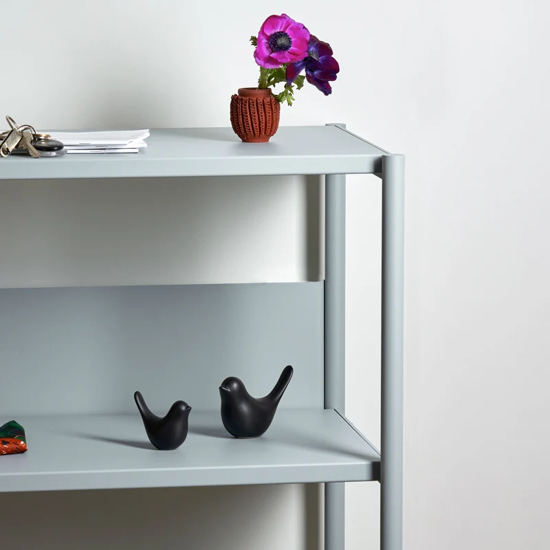 Etagère UNIT - H40 à 50 x L164cm - acier thermolaqué