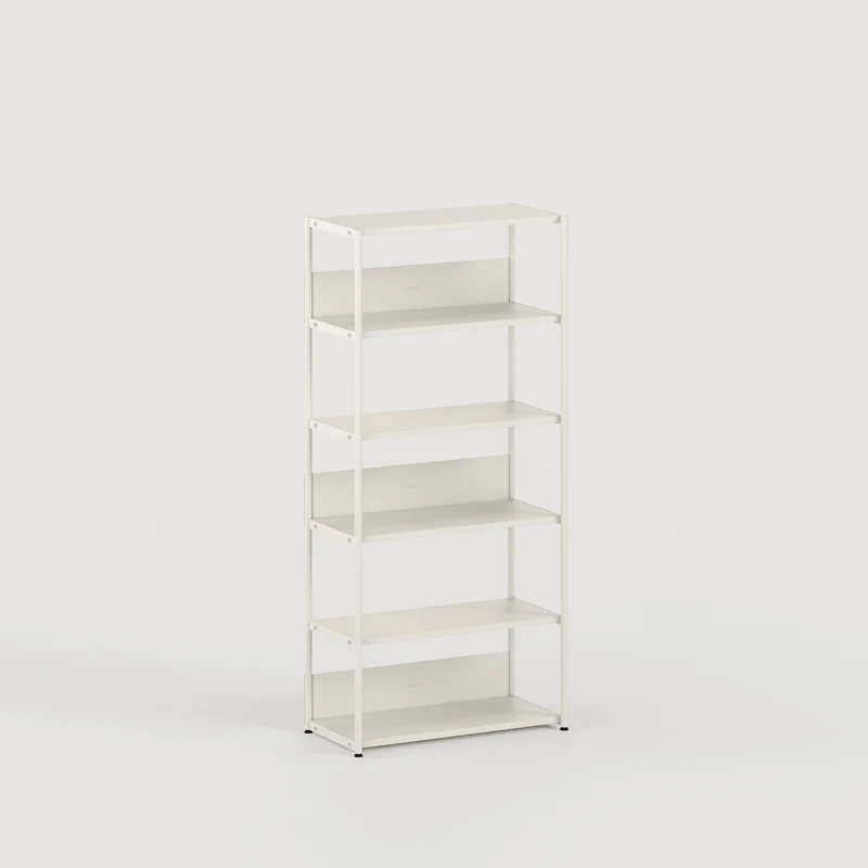 Etagère UNIT - H180 à 215 x L84cm - acier thermolaqué
