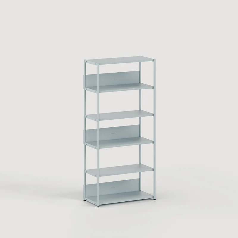 Etagère UNIT - H180 à 215 x L84cm - acier thermolaqué