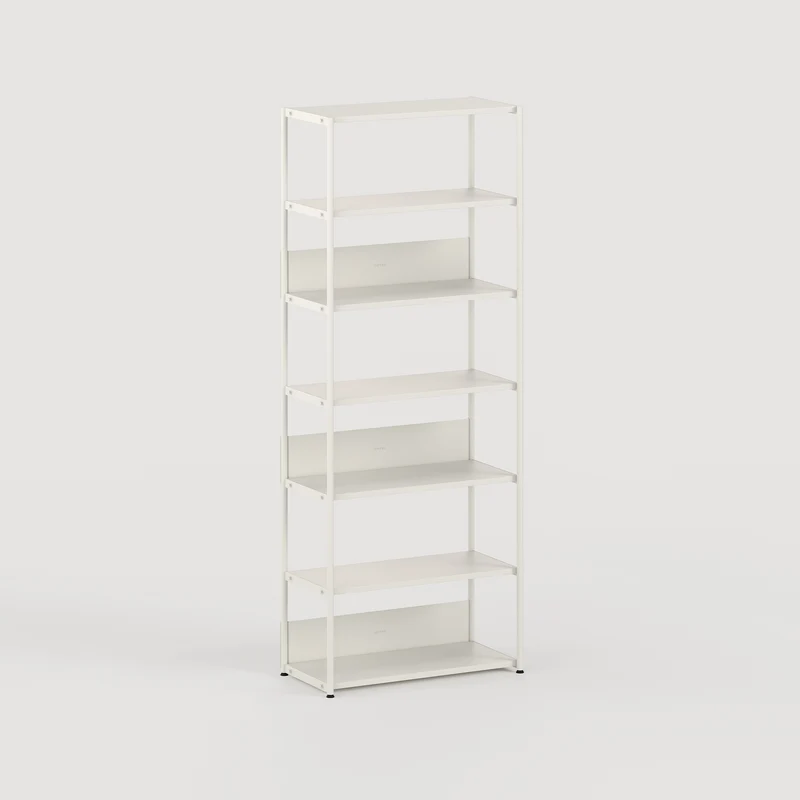 Etagère UNIT - H180 à 215 x L84cm - acier thermolaqué