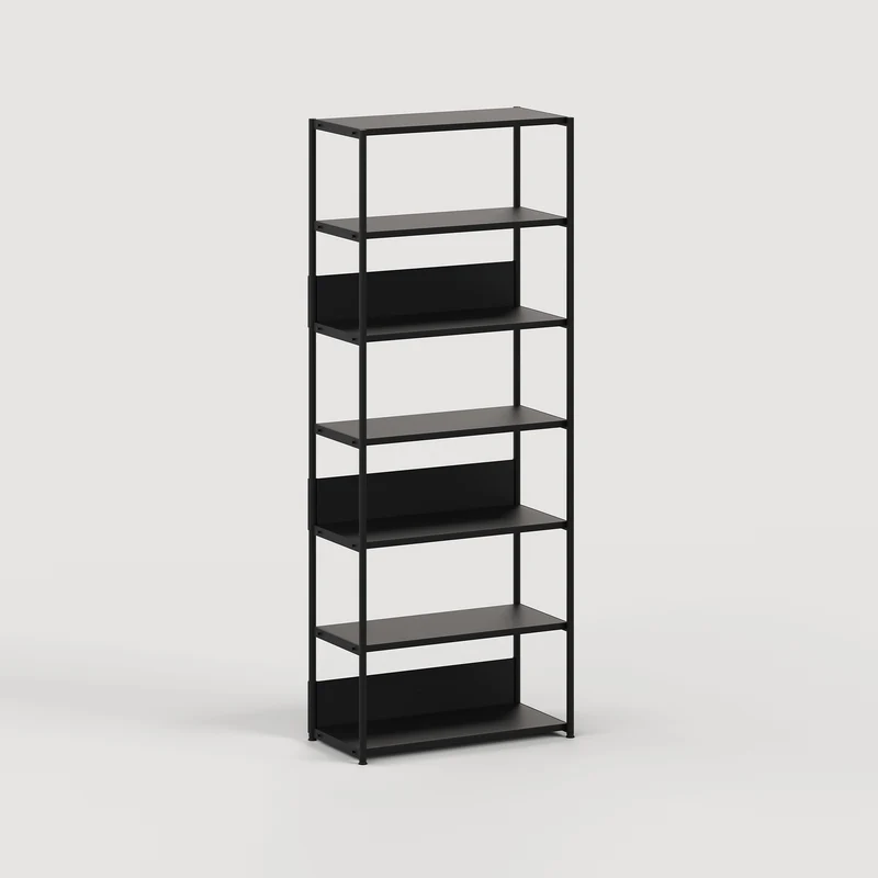 Etagère UNIT - H180 à 215 x L84cm - acier thermolaqué
