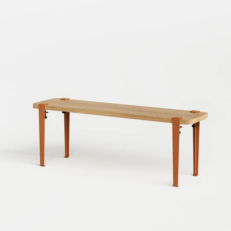 Banc d'appoint TIPTOE 120x30cm - chêne massif