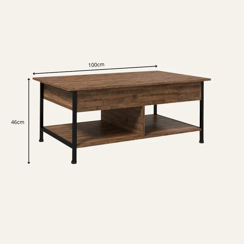 Table Basse Bois Relevable