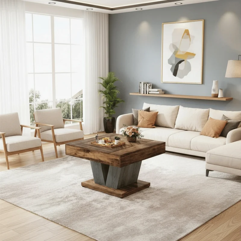 Table Basse en Bois Design