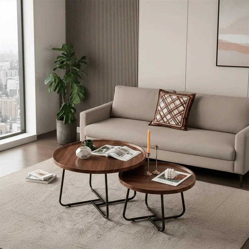 Table Basse Gigogne Ronde