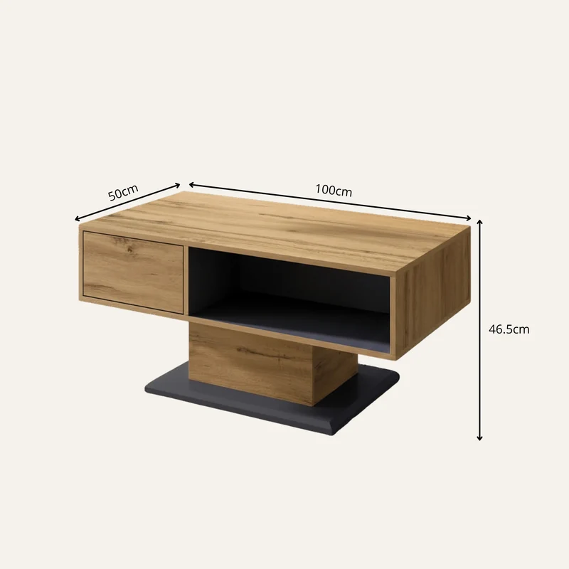 Table Basse avec Rangements