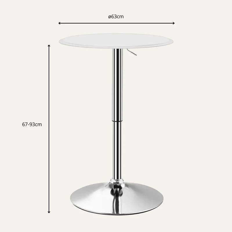 Table de Bar Ronde