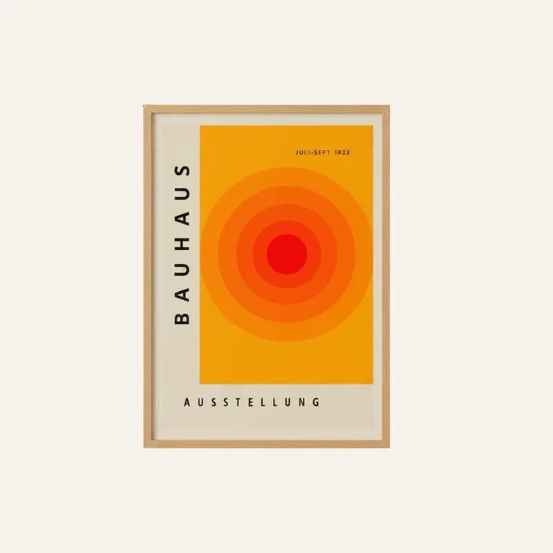 Affiche Bauhaus