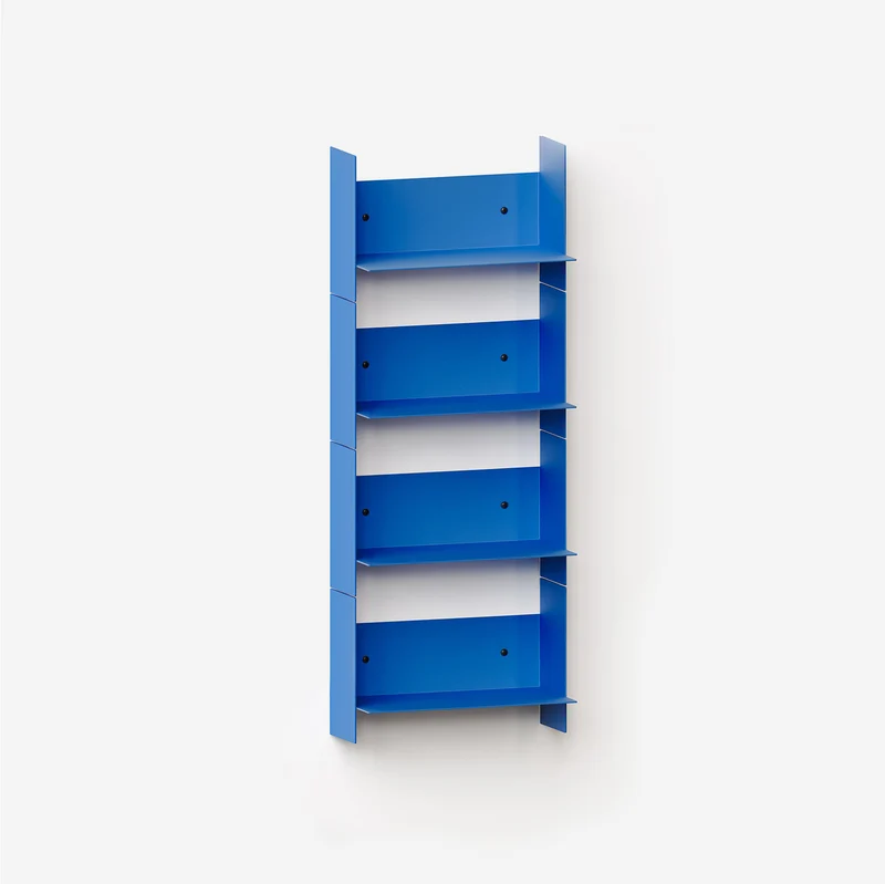 Bibliothèque murale PLI en acier - 30 à 60cm