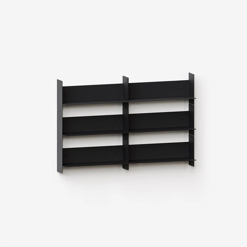 Bibliothèque murale PLI en acier - 30 à 60cm