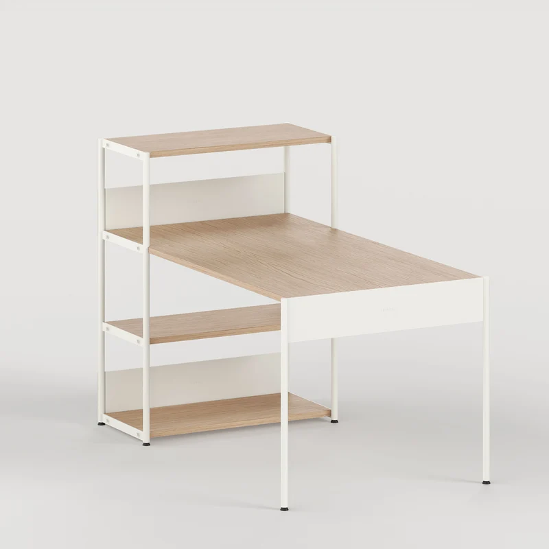 Bureau UNIT - H110 à 180 x L84cm - bois éco-certifié