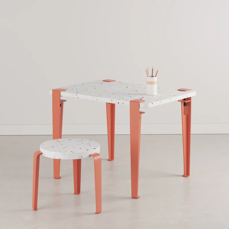 Tabouret enfant - plastique recyclé Tutti Frutti