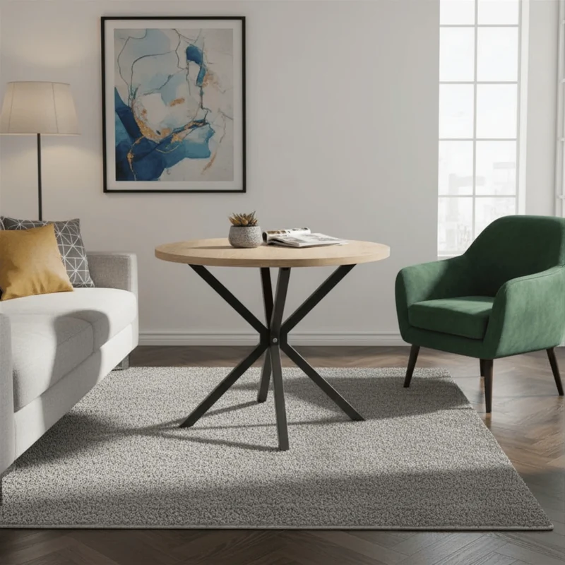 Table Ronde Bois Clair