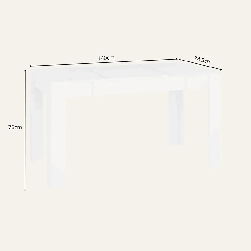 Table Salle à Manger Blanche
