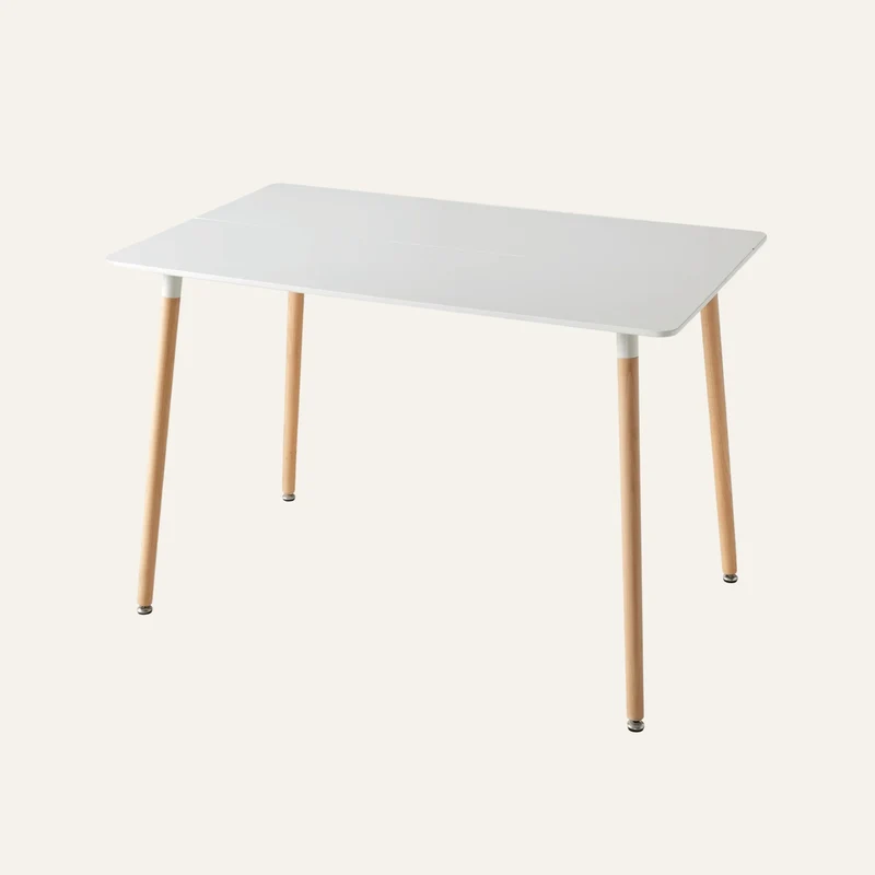 Table à Manger Bois et Blanc
