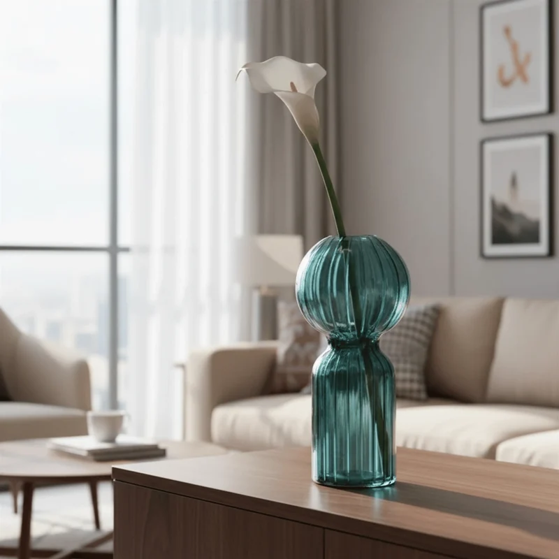 Vase en Verre Coloré