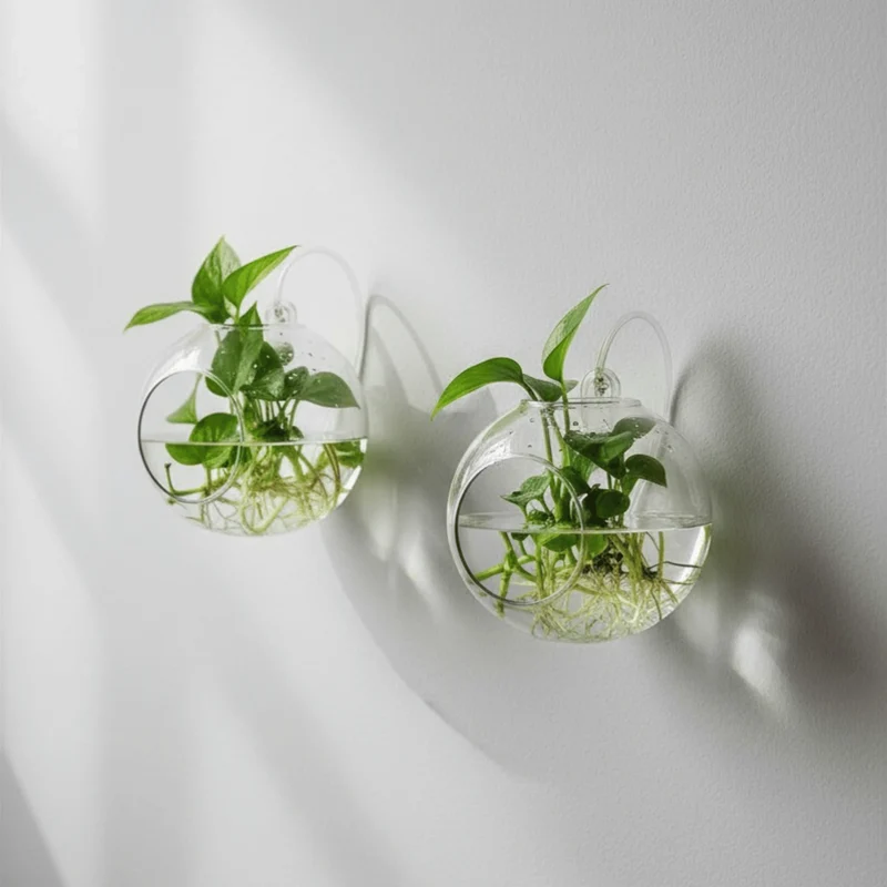Vase en Verre Suspendu