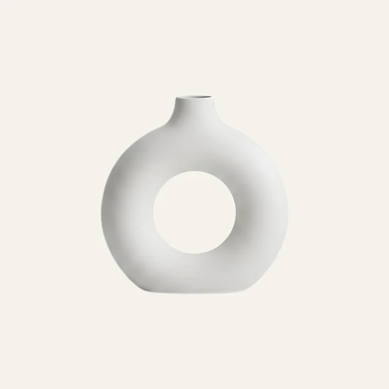 Vase Rond Imitation Céramique