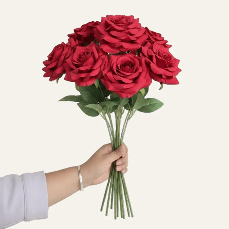 Bouquet de Roses Artificielles