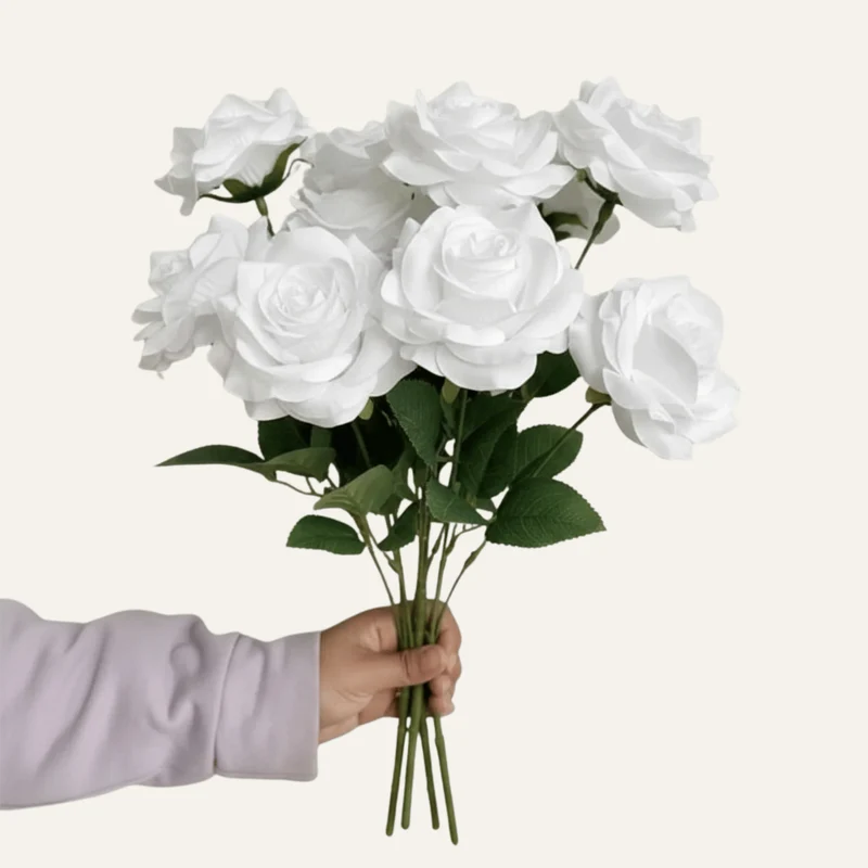 Bouquet de Roses Artificielles