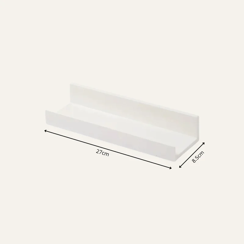 Étagère Murale Salle de Bain Blanche