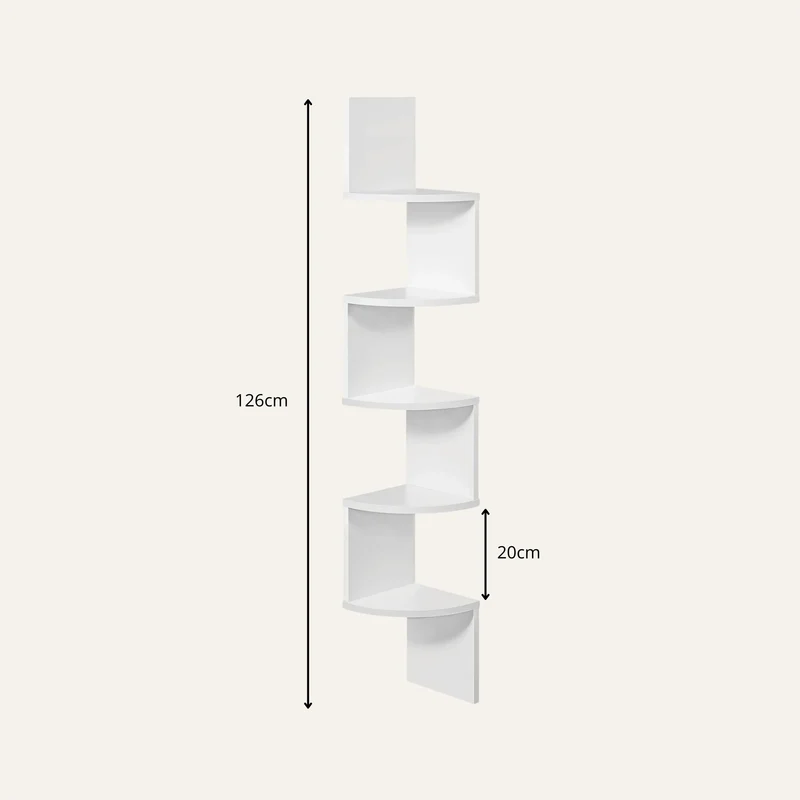 Étagère Murale d'Angle Design