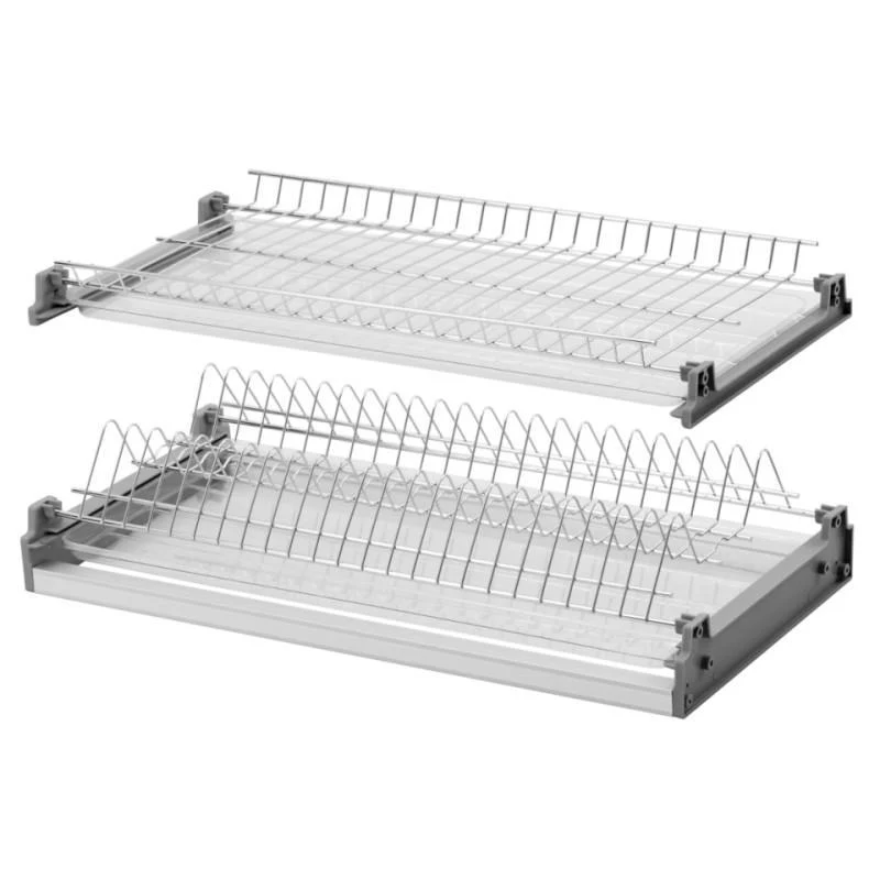 Plat égouttoir de séchage pour armoire de cuisine - Chrome 500mm