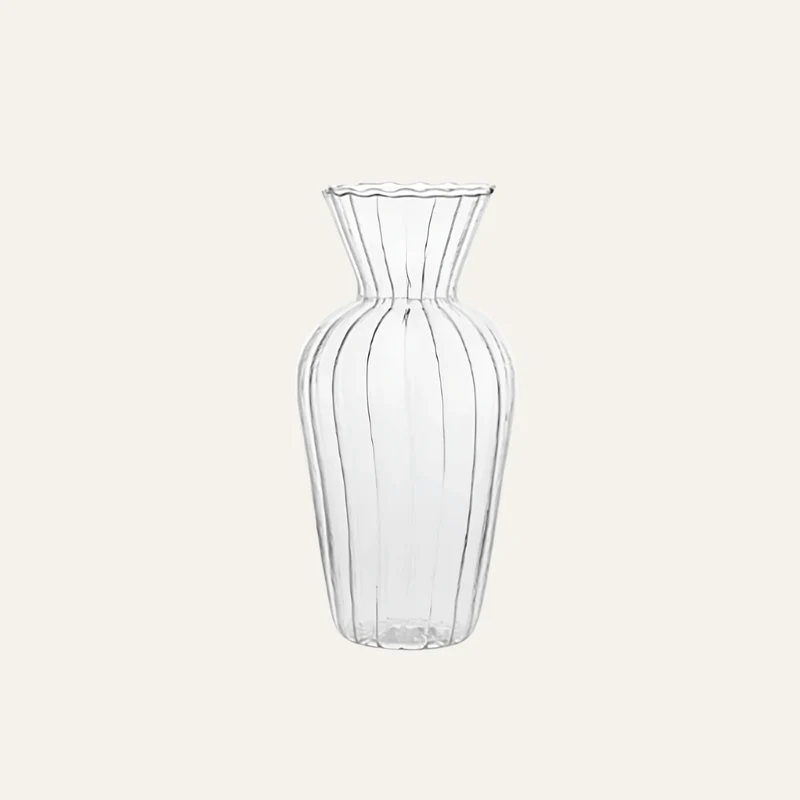 Vase en Verre Transparent
