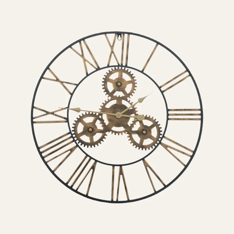 Horloge Murale Industrielle