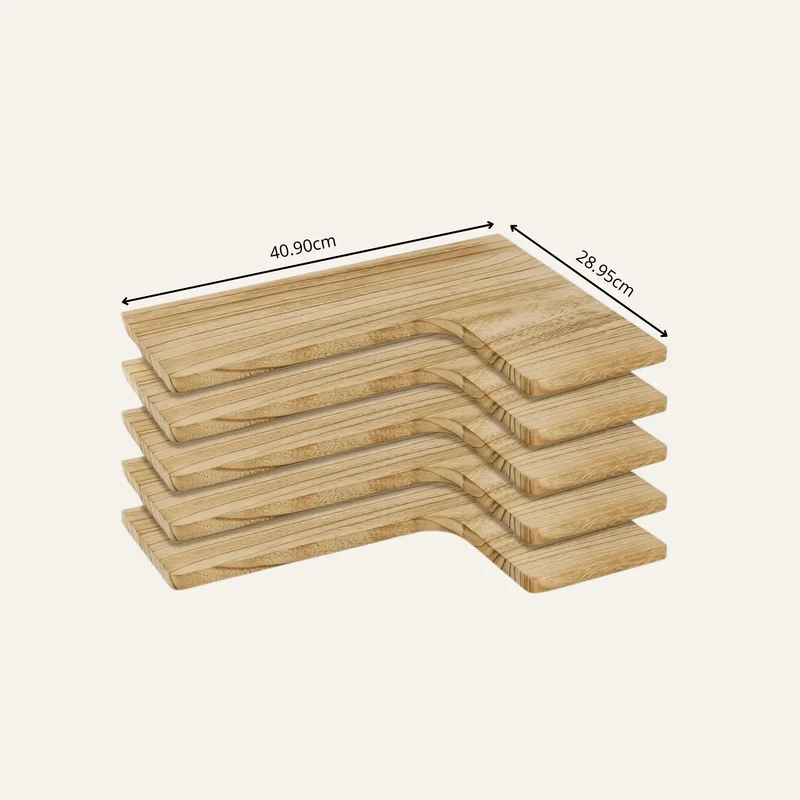Étagère Murale d'Angle en Bois