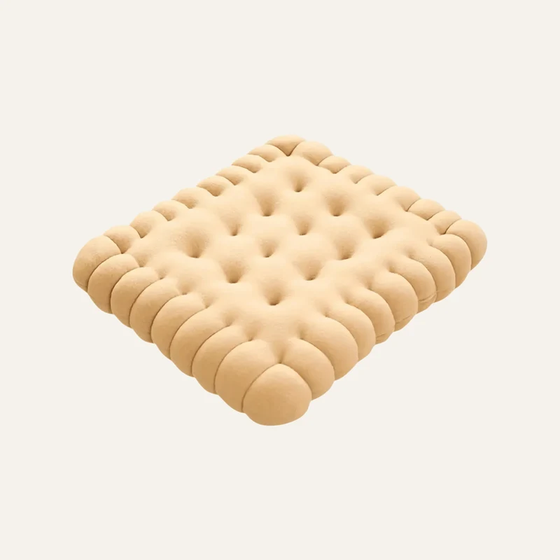 Coussin Biscuit