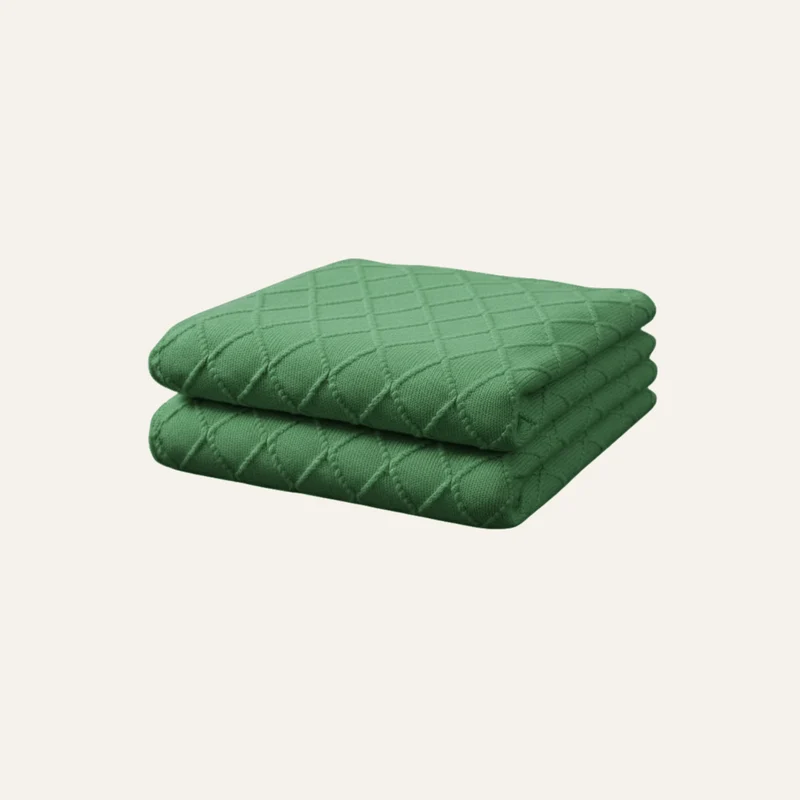 Couverture Tricotée