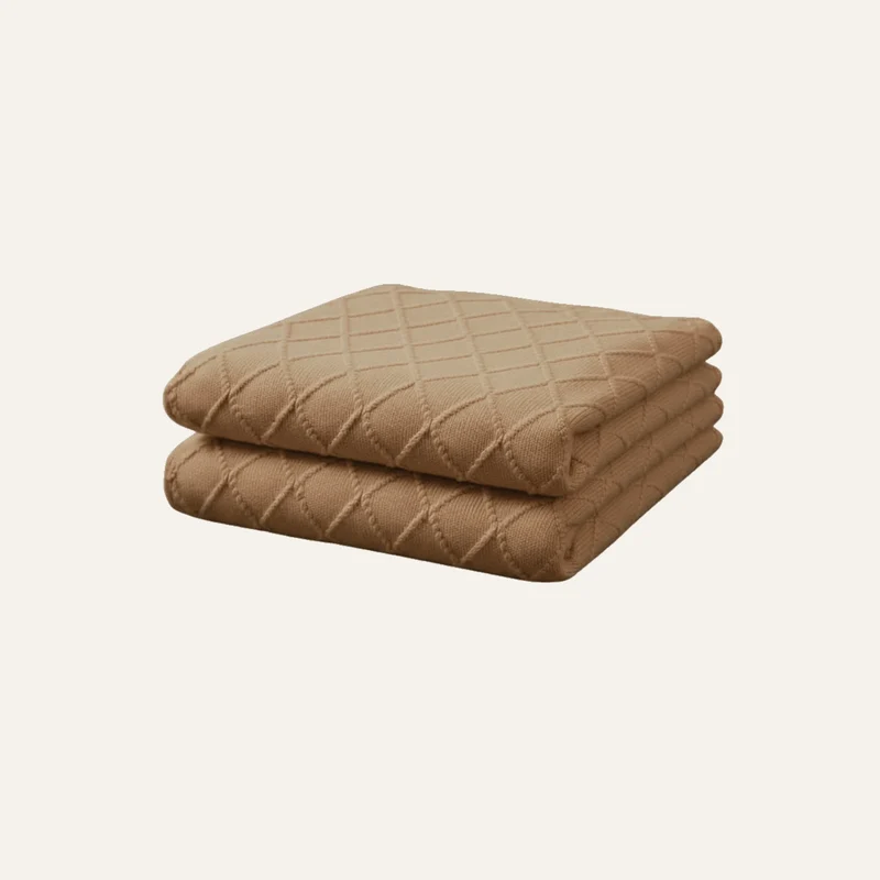 Couverture Tricotée