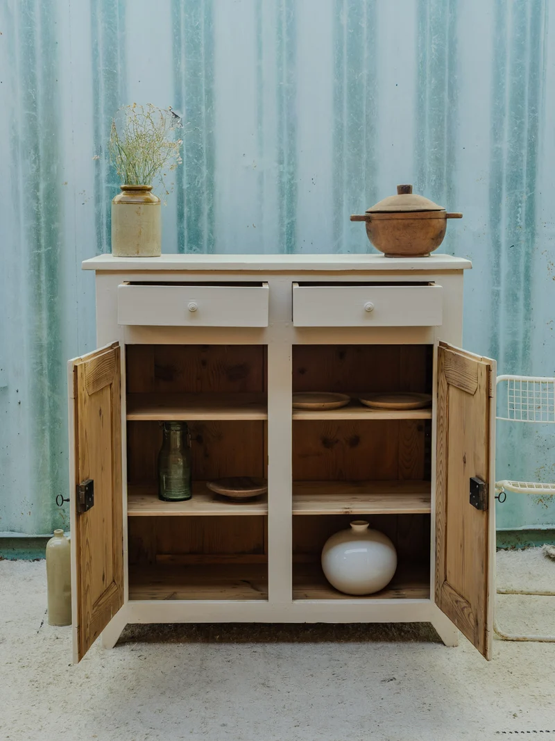 Gilbert, le buffet en bois beige clair N°1909