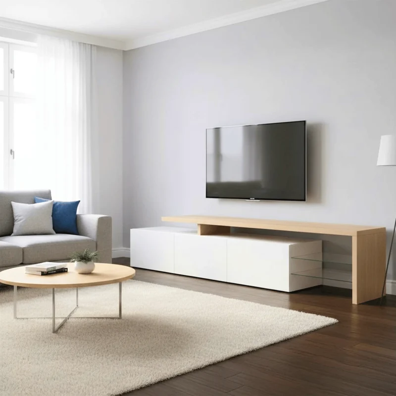 Meuble TV Blanc