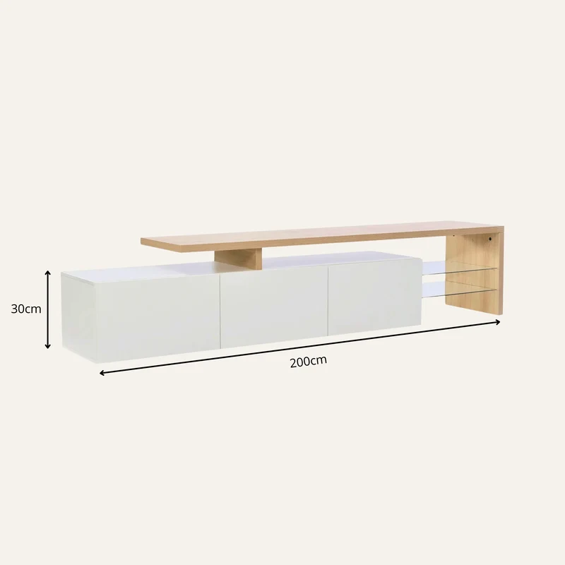 Meuble TV Blanc