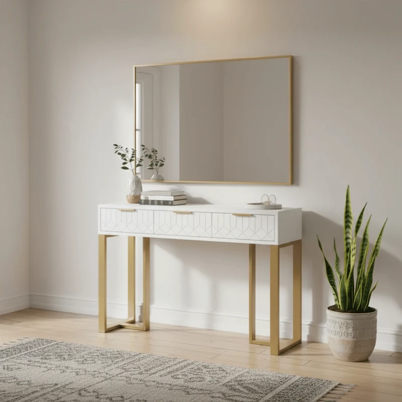 Console d'Entrée Moderne