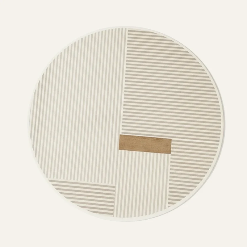 Tapis Rond Moderne