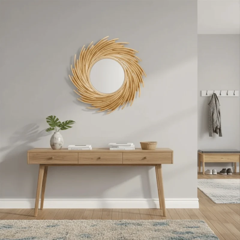 Miroir Mural Soleil
