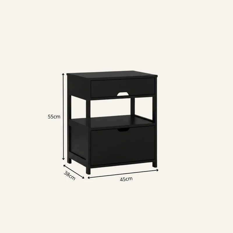 Table de Chevet Noire