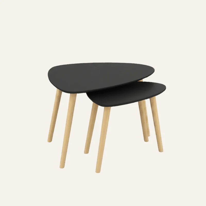 Table Basse Gigogne Noire