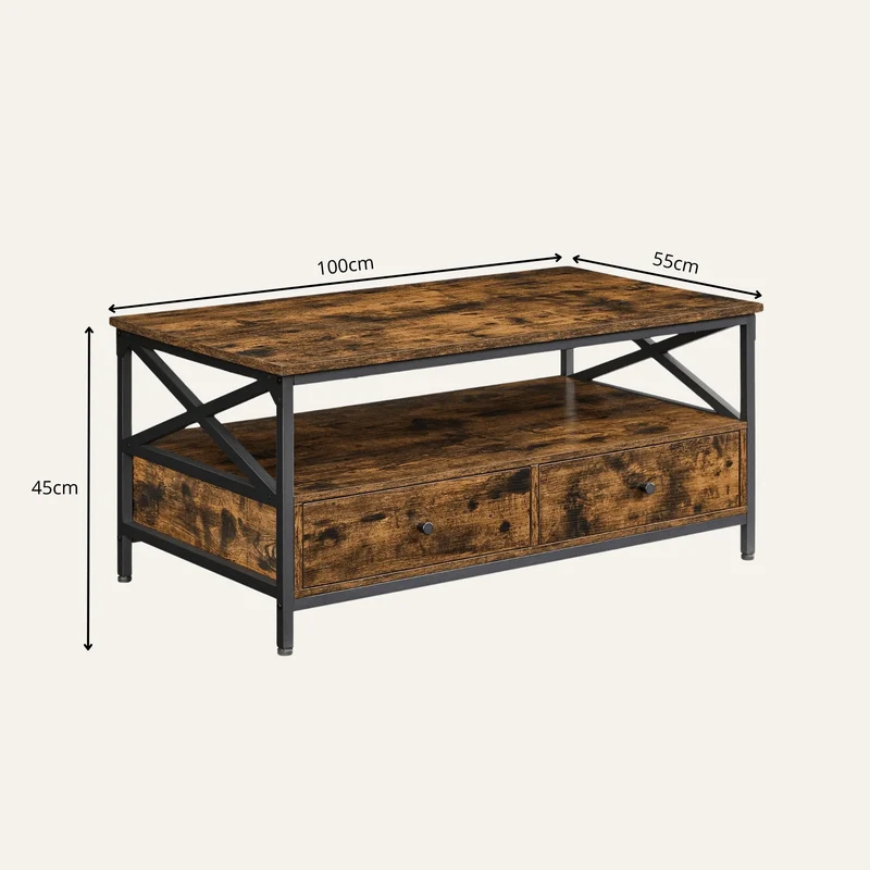 Table Basse Bois Vintage