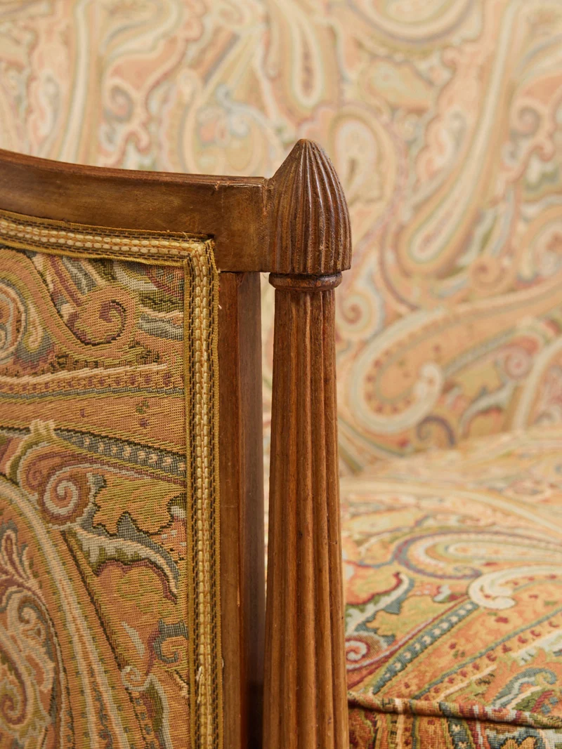 Martine, la banquette deux personnes art déco N°160