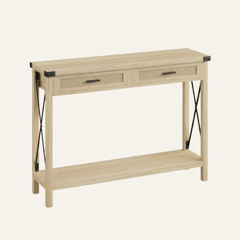Console d'Entrée en Bois