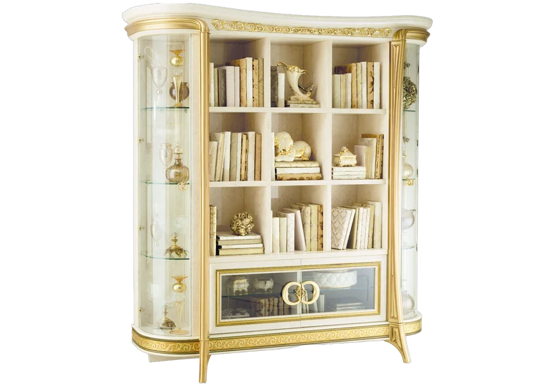Ensemble bureau de direction classique beige et or - Melodia