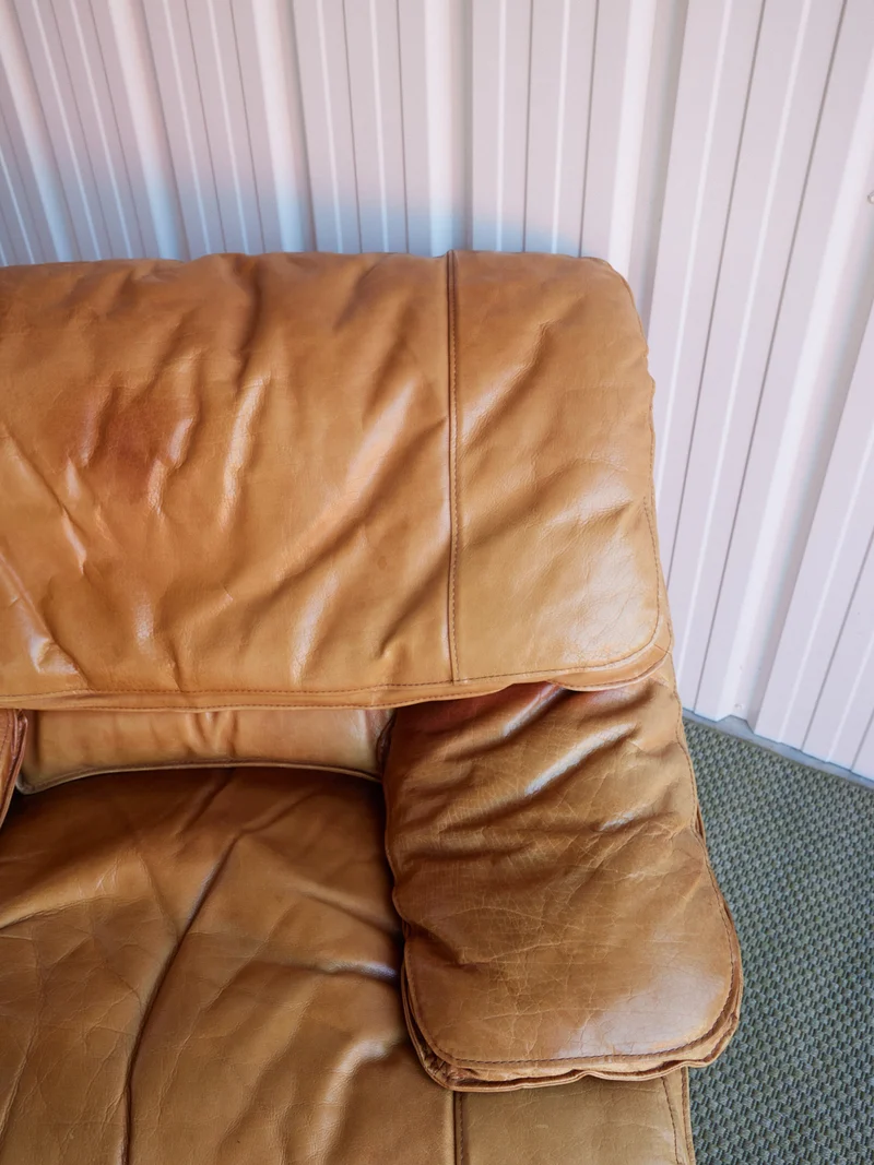Jakob, le fauteuil en cuir italien N°1395