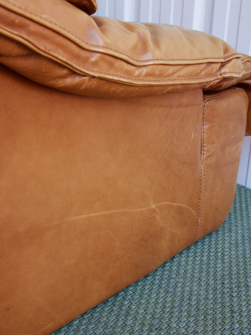 Jakob, le fauteuil en cuir italien N°1395