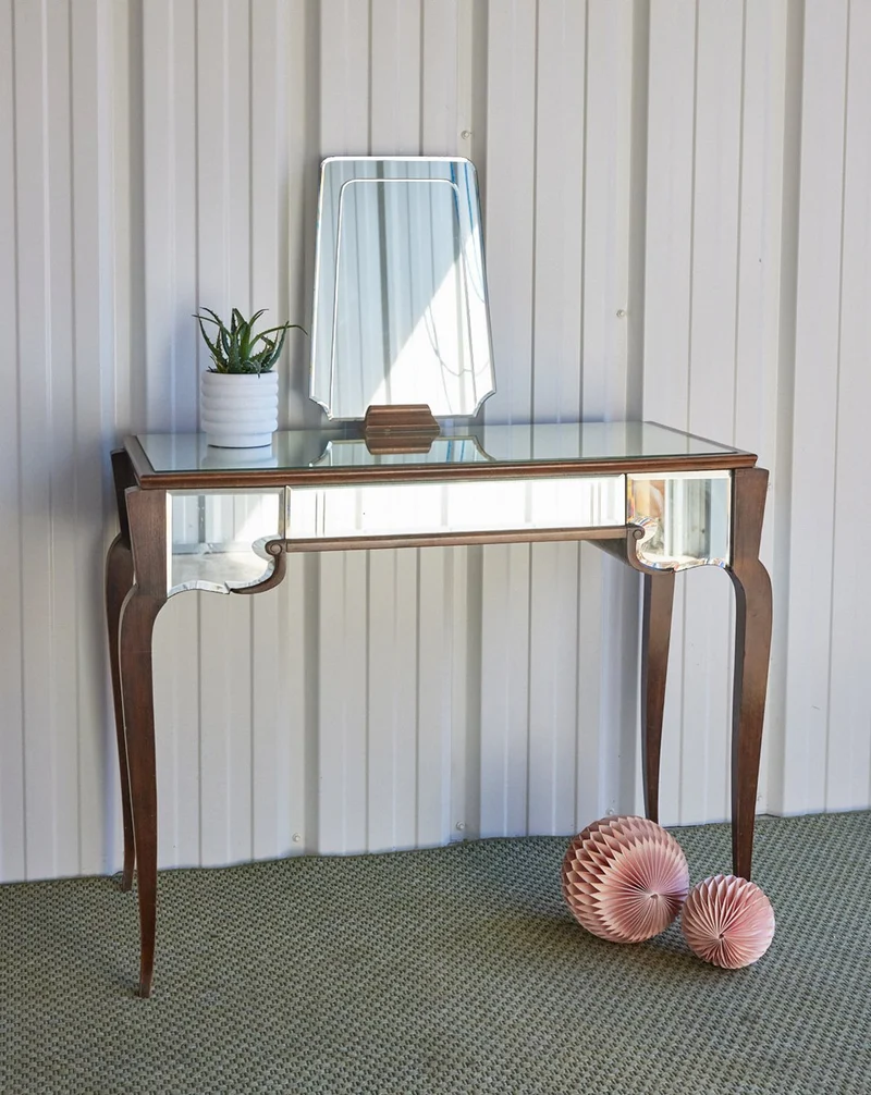 Louise, la coiffeuse Art déco en miroirs biseautés N°356